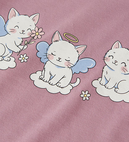 Name It Bluse - NmfVix - Lilas/Cats