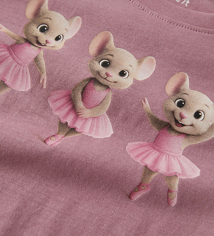 Name It Bluse - NmfVotea - Lilas/Ballerina Mice