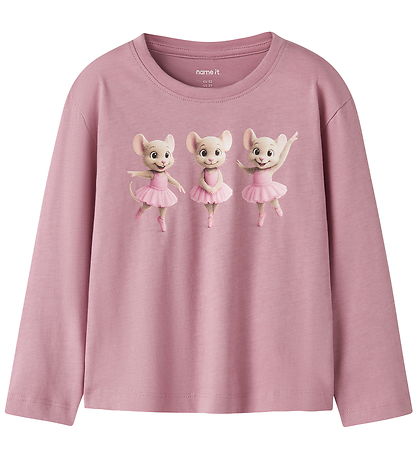 Name It Bluse - NmfVotea - Lilas/Ballerina Mice