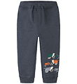 Name It Sweatpants - NmmVimo - AOP - Ombre Blue/Tractors Pants