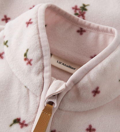 Lil Atelier Fleecesæt - NmfLaspektra - AOP - Hushed Violet/Flowe