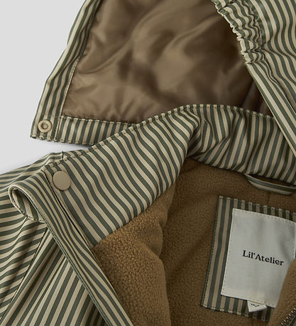 Lil Atelier Flyverdragt - NmmLadry10 - AOP - Twill/Stripes
