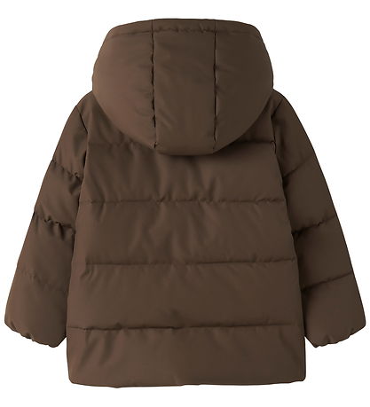 Lil Atelier Dynejakke - Puffer - NmmLamedow03 - Dark Earth