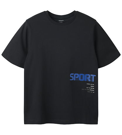 Name It T-shirt - NkmTheo - Black Beauty