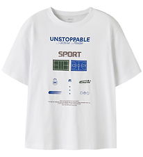 Name It T-shirt - NkmTheo - Bright White