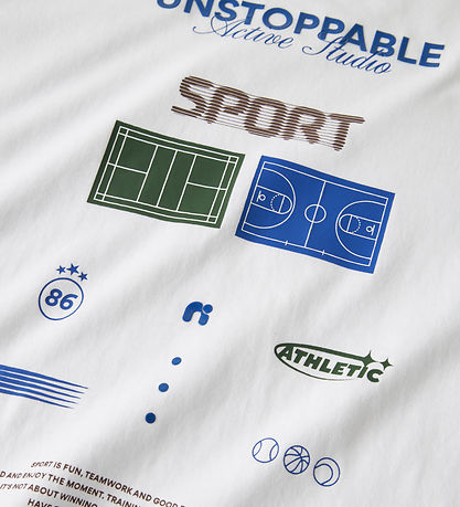 Name It T-shirt - NkmTheo - Bright White