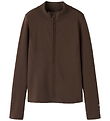 Name It Sport Cardigan - NkfTeagan - Slim - Chocolate Martini