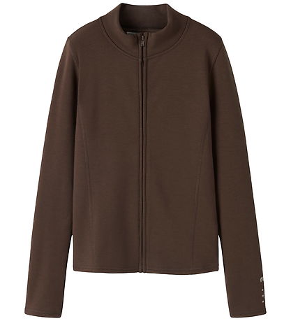 Name It Sport Cardigan - NkfTeagan - Slim - Chocolate Martini