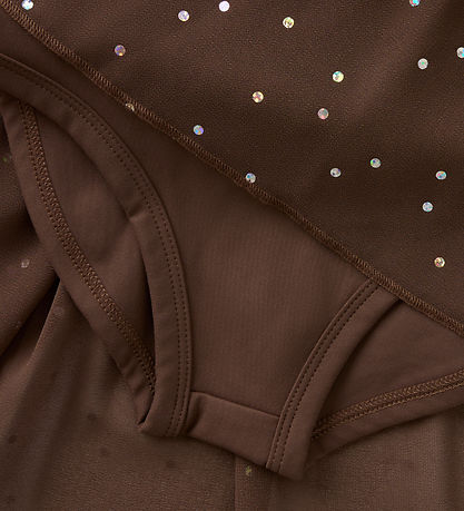 Name It Sport Gymnastikdragt - NmfTulle - Chocolate Martini