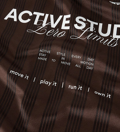 Name It Sport T-shirt - NkmTimo - Chocolate Martini