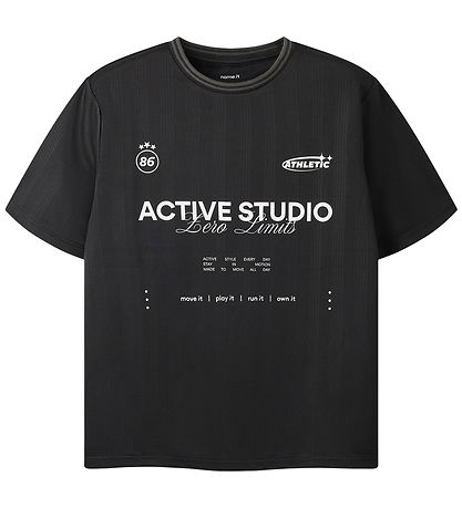 Name It Sport T-shirt - NkmTimo - Black Beauty
