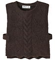 Name It Vest - Strik - NmfLea - Chocolate Plum