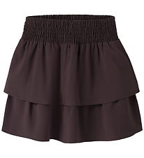 Name It Nederdel - NkfNinla - Chocolate Plum/Solid