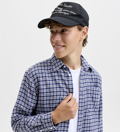 Jack & Jones Skjorte - JorFrederiksberg - Flannel - Crown Blue/C