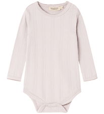 MarMar Body l/æ - Modal/Pointelle - Benedicte - Violet Dust