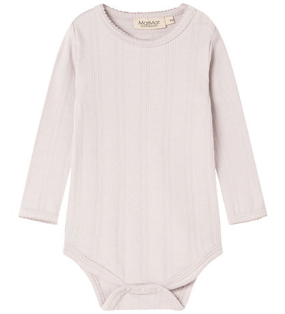 MarMar Body l/æ - Modal/Pointelle - Benedicte - Violet Dust