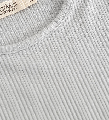 MarMar Bluse - Modal/Rib - Teller - Blue Haze