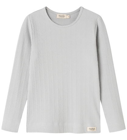 MarMar Bluse - Modal/Rib - Teller - Blue Haze