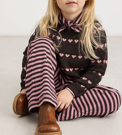 MarMar Bukser - Modal/Rib - Pansi - Heather Stripe