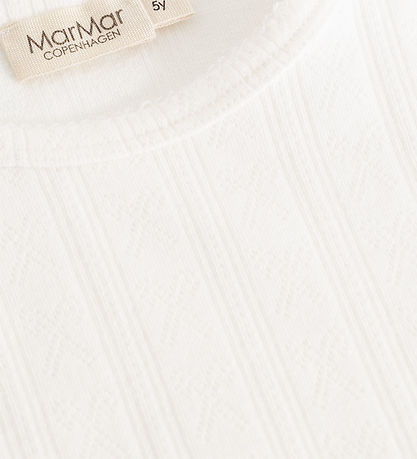 MarMar Nattøj - 2-delt - Modal/Pointelle - Gentle White