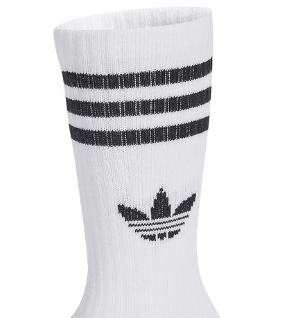 adidas Originals strømper - 3-pak - 3S Crew - White/Black