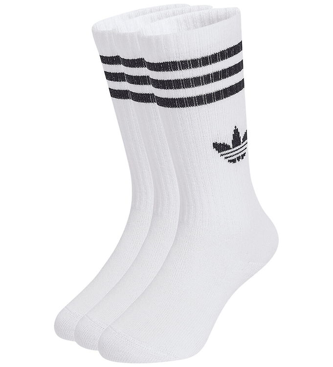 adidas Originals strømper - 3-pak - Hvid/Sort