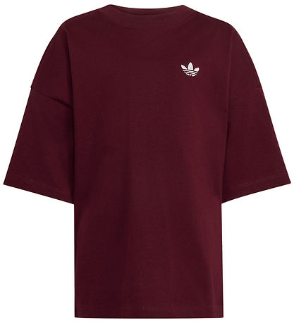 adidas Originals Sæt - T-shirt/Cykelshorts - Maroon