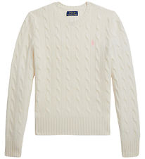 Polo Ralph Lauren Bluse - Strik - Cable - Warm White