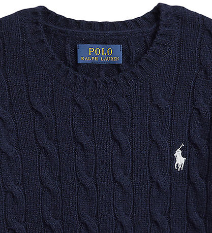 Polo Ralph Lauren Bluse - Uld - Hunter Navy