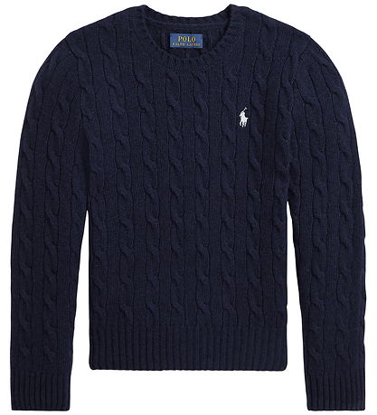 Polo Ralph Lauren Bluse - Uld - Hunter Navy