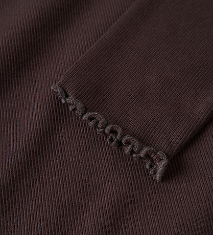 Name It Bluse - Rib - NkfVemia - Chocolate Plum