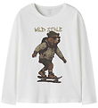 Name It Blouse - NkmVagno - Cloud Dancer/Wild Style