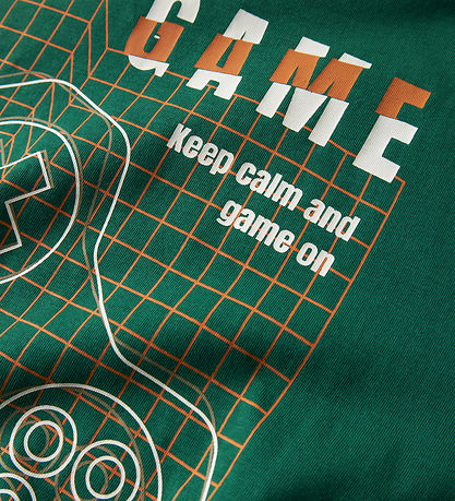 Name It Bluse - NkmVagno - Evergreen/Game Play