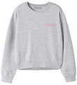 Name It Sweatshirt - NkfVima - Light Grey Melange/Team