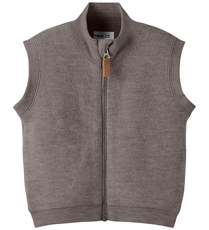 Name It Vest - Uld - NmnWmino - Morel
