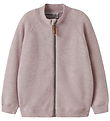 Name It Cardigan - Wool - NmfWmino - Violet Ice