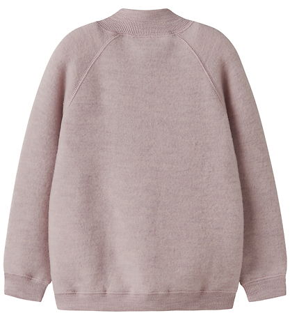 Name It Cardigan - Uld - NmfWmino - Violet Ice