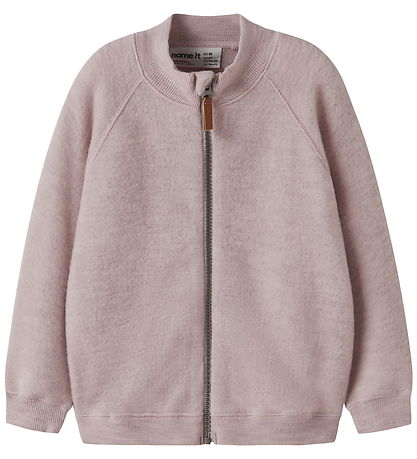 Name It Cardigan - Uld - NmfWmino - Violet Ice