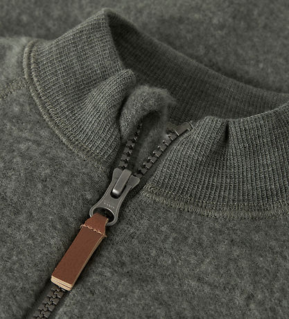 Name It Cardigan - Uld - NmmWmino - Mulled Basil