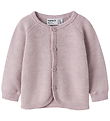 Name It Cardigan - Uld - NbfWmino - Violet Ice