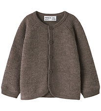 Name It Cardigan - Uld - NbfWmino - Morel