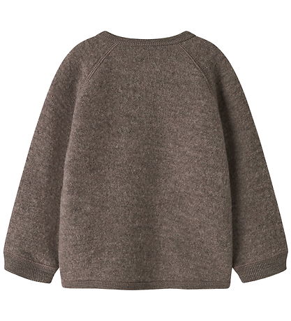 Name It Cardigan - Uld - NbfWmino - Morel
