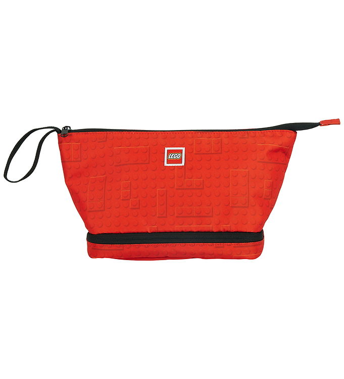 LEGO ® Tasker - Toilettaske - Brick Dots Red