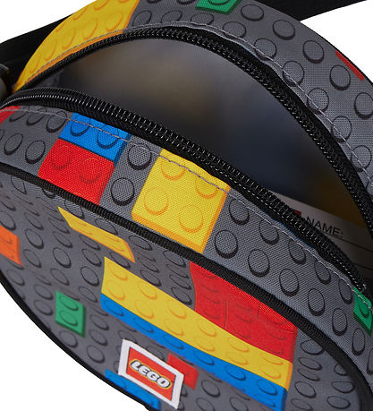 LEGO® Skuldertaske - Round Crossbody - Colorful Bricks