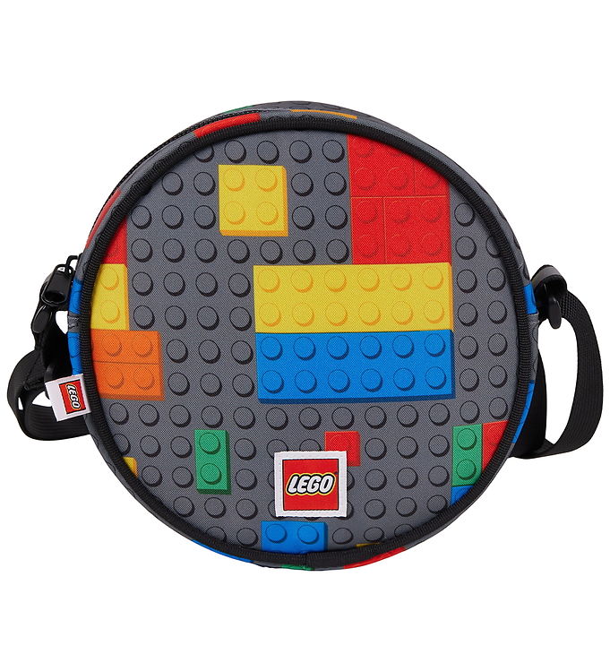 LEGO ® Tasker - Round Cross Body Bag - Colorful Bricks