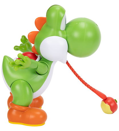 Super Mario Legetøjsfigur - 24 cm - Yum Yum Yoshi!