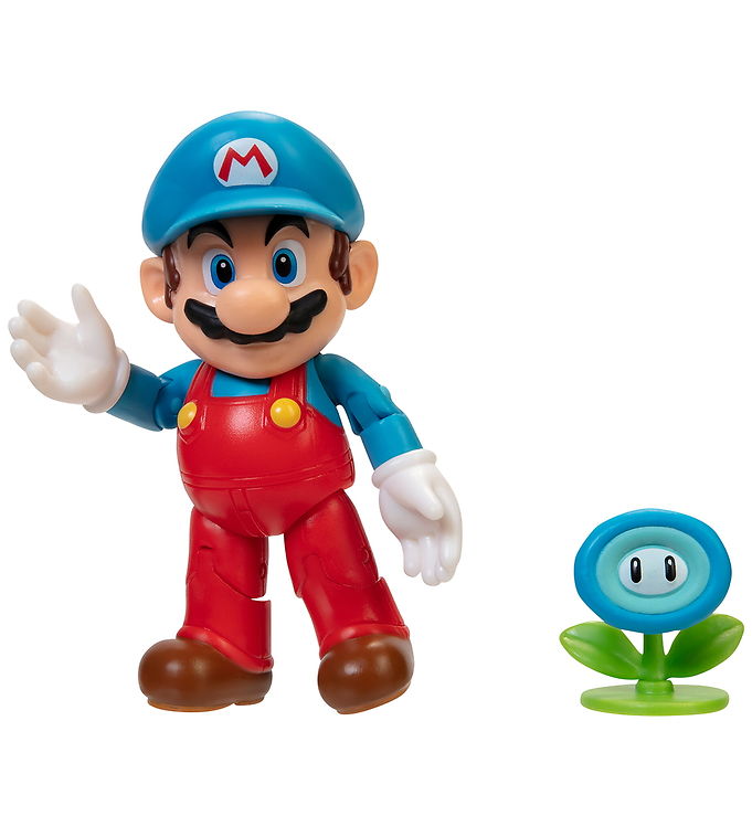Super Mario Figur - 10 cm - Ice Mario