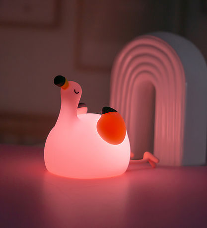 Marys Natlampe - LED - Flamingo