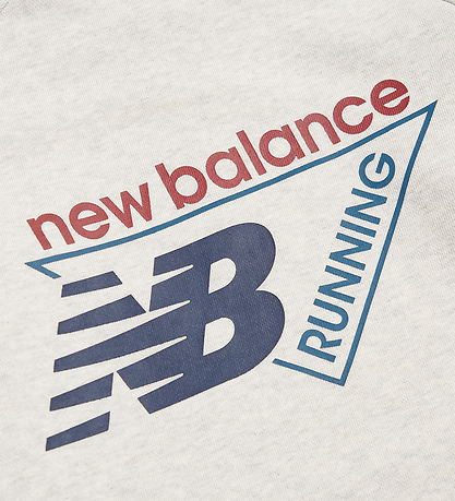 New Balance Hættetrøje - Ash Heather
