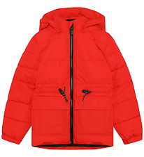 Color Kids Dynejakke - Poppy Red